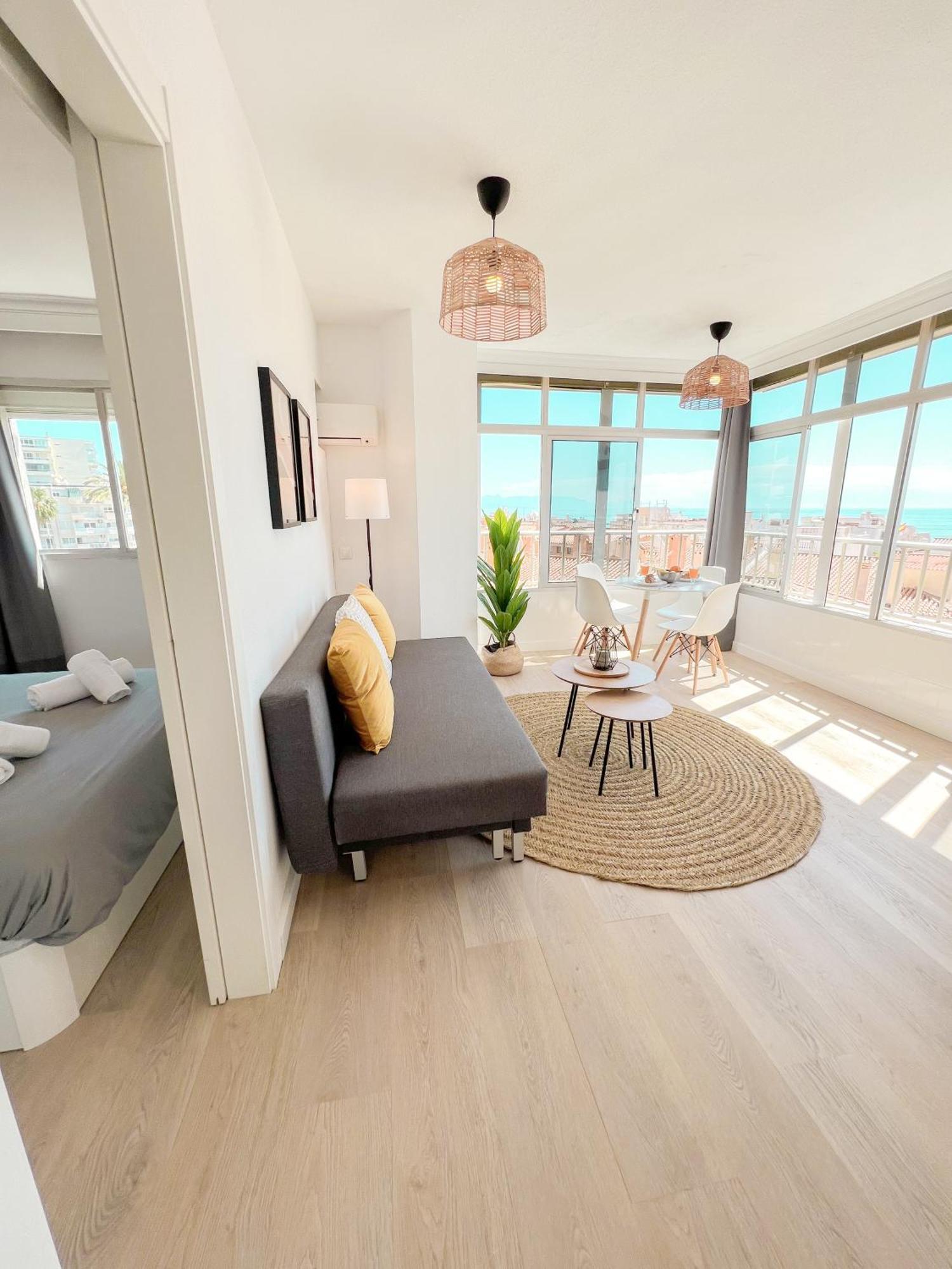 Palm Beach Aparment Sea Views Torremolinos Kültér fotó