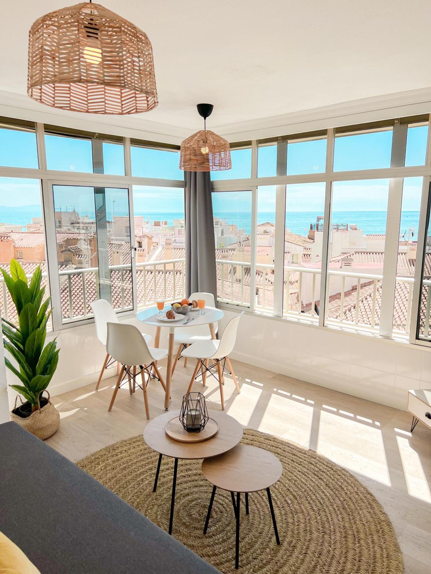 Palm Beach Aparment Sea Views Torremolinos Kültér fotó