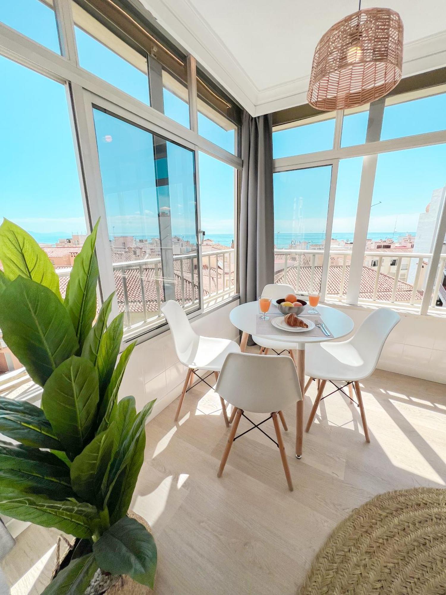 Palm Beach Aparment Sea Views Torremolinos Kültér fotó
