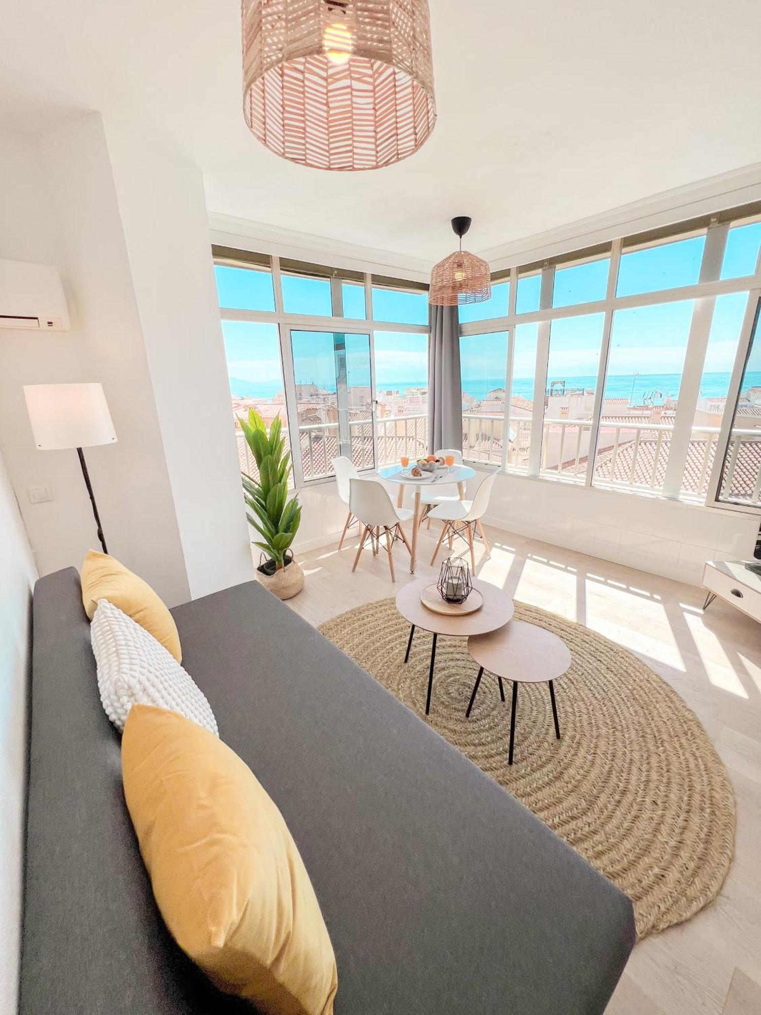 Palm Beach Aparment Sea Views Torremolinos Kültér fotó